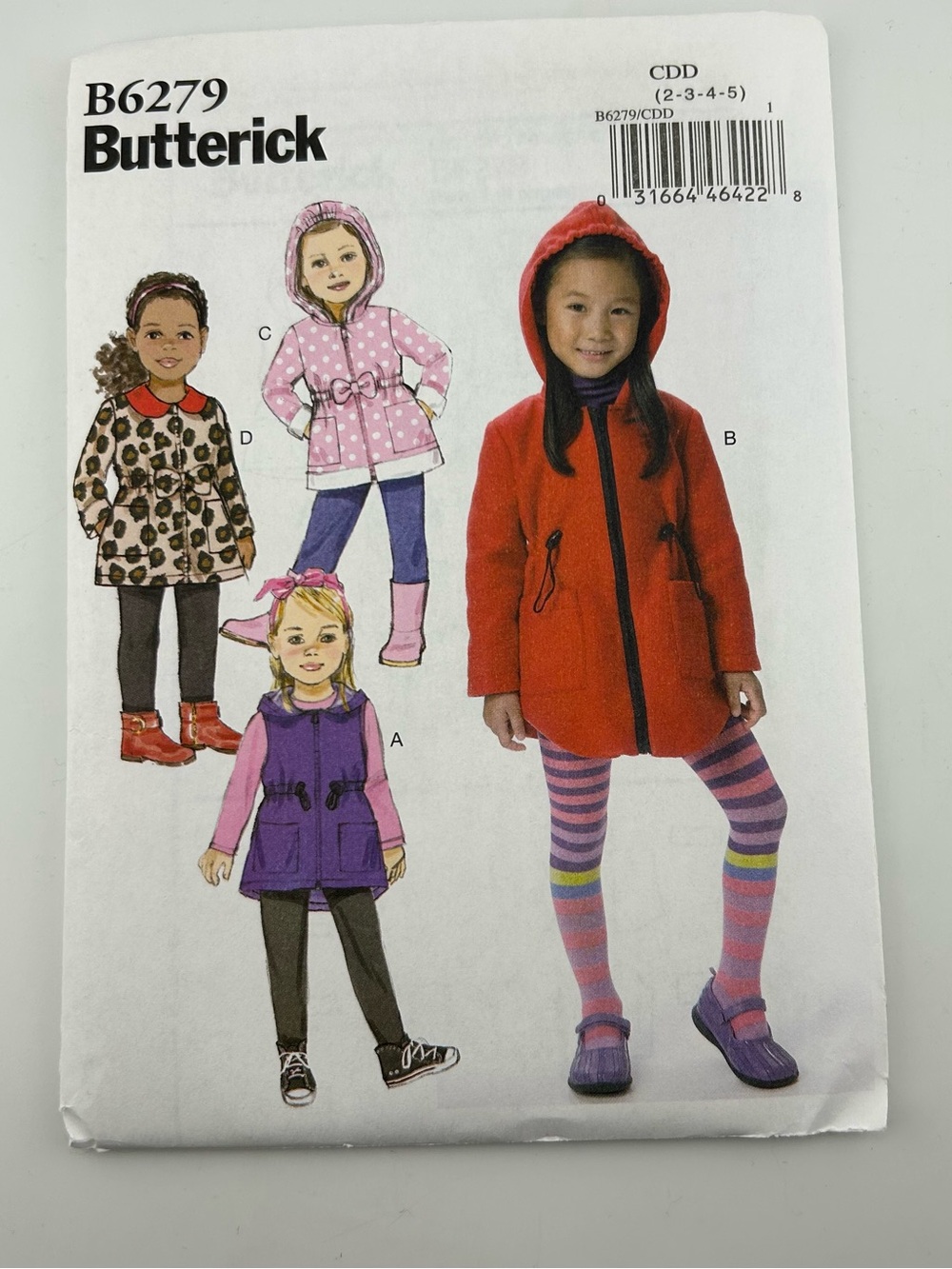🧵 2 for 22$ 🧵 Butterick Children's Jacket and Vest 6279